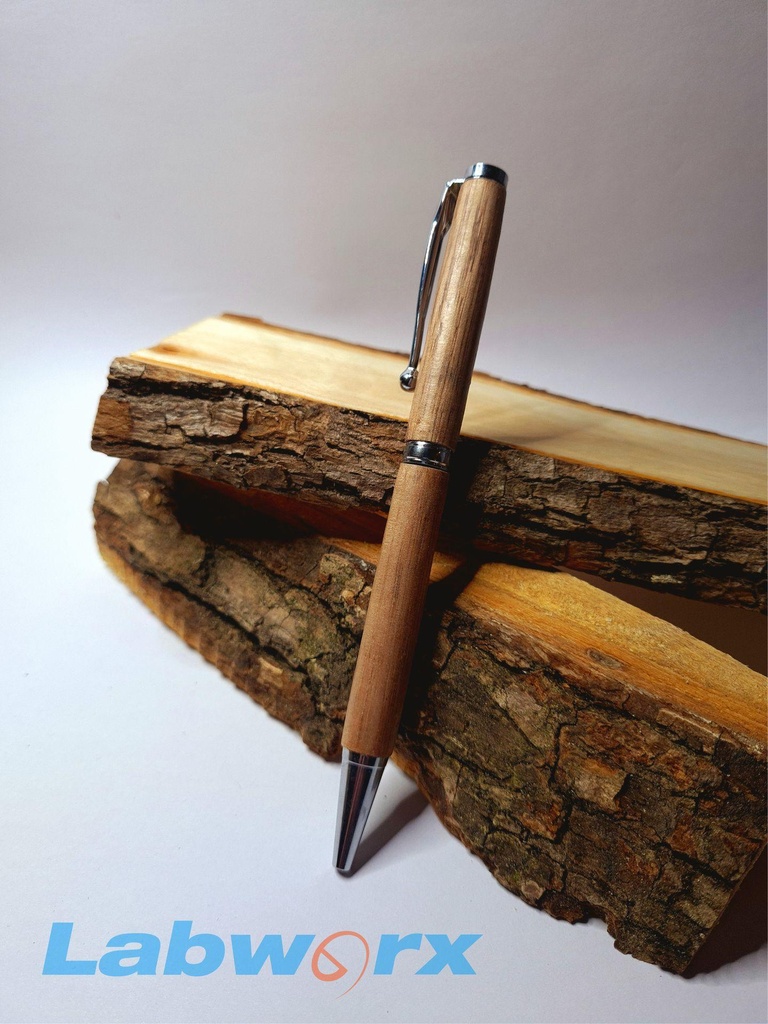 Tasmanian Oak Fancy Slimline Pen