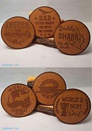 Fathers Day Coasters Set #2